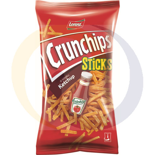Lorenz Bahlsen Chipsy Crunchips sticks ketchup 70g/48szt Lorenz kod:5905187114883