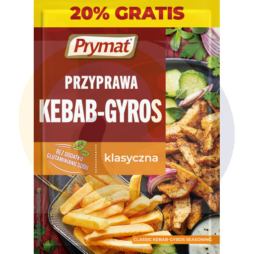 Przyprawa kebab-gyros 30g/25szt TOP Prymat