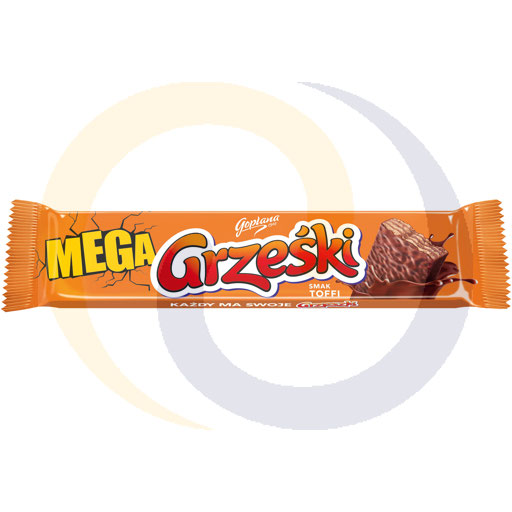 Mega Grześki Waffel-Toffee in Milchschokolade 48g/36 Stück Goplana