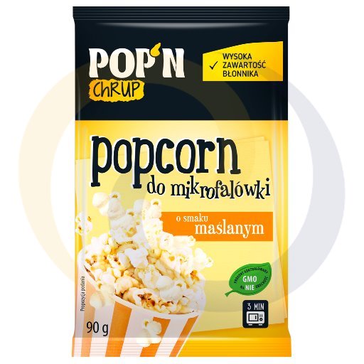 Sante Popcorn pop`n o sm.maślane 90g/24szt  kod:5900617037817
