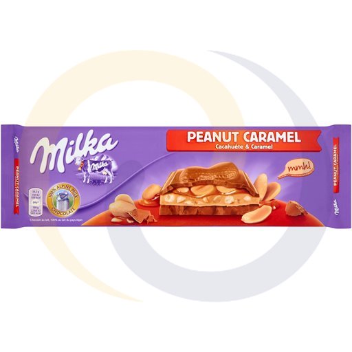 Mondelez - słodycze Czekolada Milka Peanut caramel 276g/12szt Mondelez kod:7622210604187