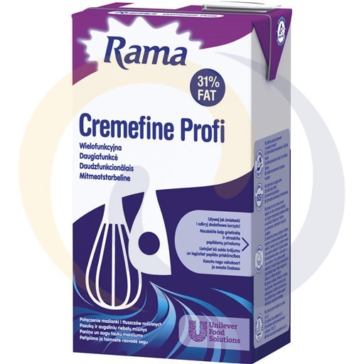 Unilever (Nabiał) Rama cremefine 31% 1,0l/12szt Unilever kod:8712566210459