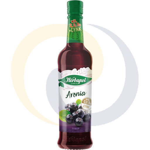 Syrup Ow.Spiżarnia chokeberry 420ml/8pcs Herbapol (21.2492)