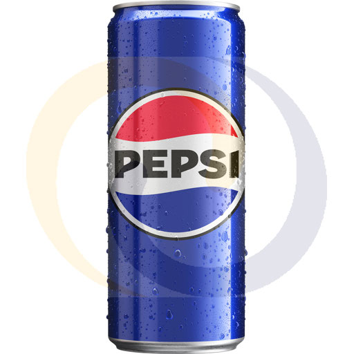 Gas drink.Pepsi Cola can 0.33l/24pcs Pepsi (11.23)