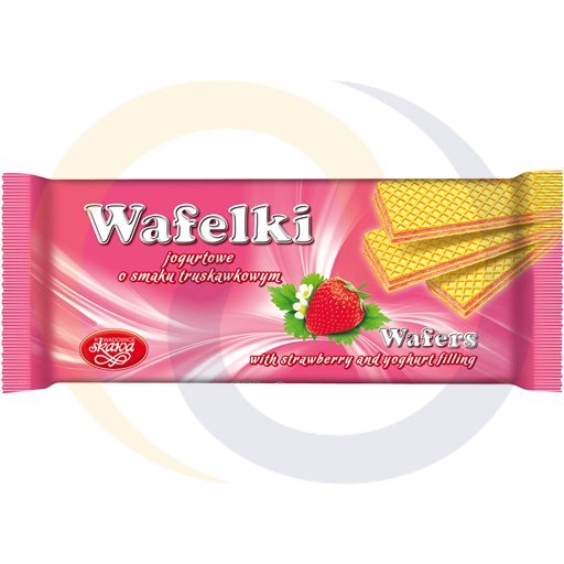 Skawa Wafle jogurt.o sm.trusk.nieobl 180g/14szt  kod:5902978060985