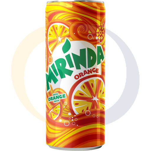 Napój gaz.Mirinda Orange puszka 0,33l/24szt Pepsi (71.221)
