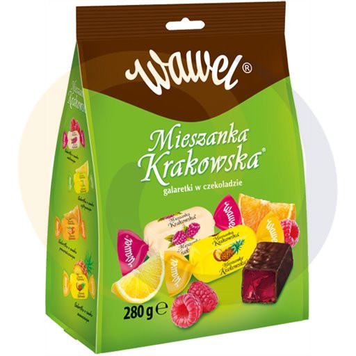 Wawel Cuk.czek.Mieszanka Krakowska torba 280g/12szt  kod:5900102006823
