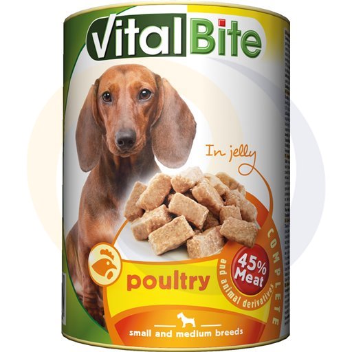 Partner in Pet Food Pokarm VitalBite z drobiem-puszka 415g/12szt Partner kod:5999546174380