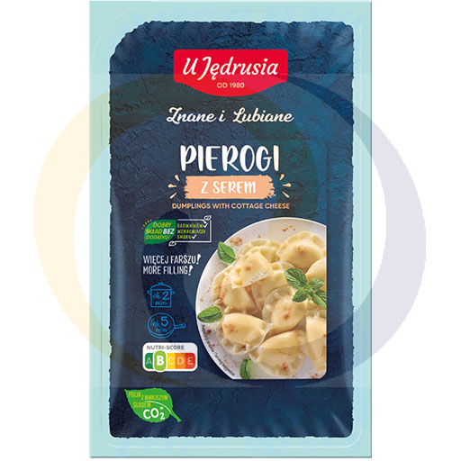 Pierogi z serem 400g/6szt U Jędrusia