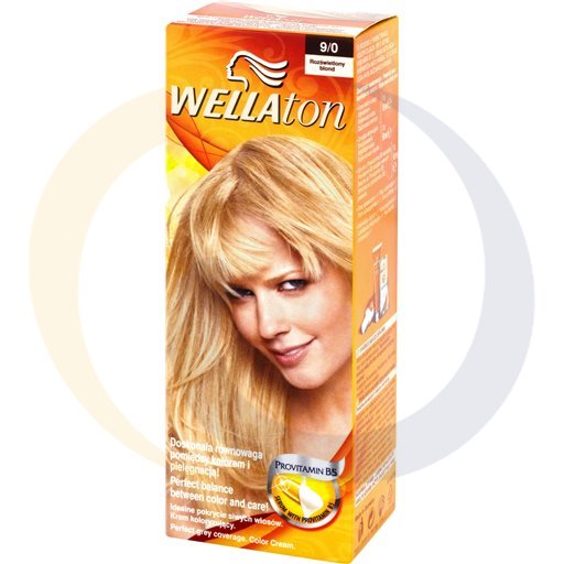 Procter & Gamble Chemia Farba do włosów Wellaton 9/0 Rozświetlony blond kod:4056800023189