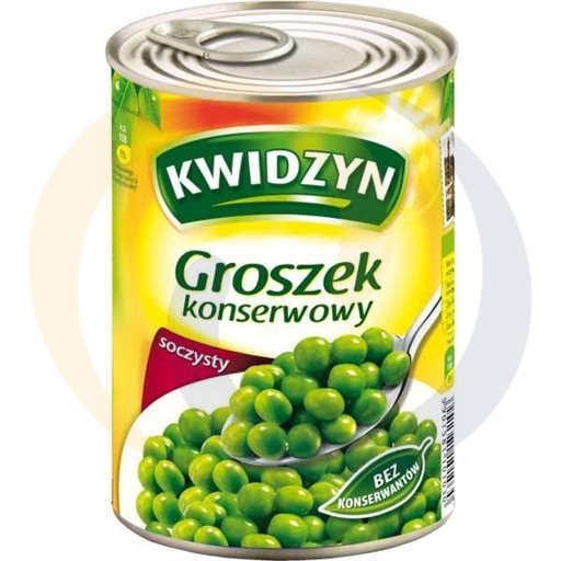 Erbsen in Dosen 400 g/10 Stück Kwidzyn