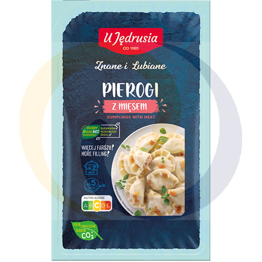 Pierogi z mięsem 400g/6szt U Jędrusia