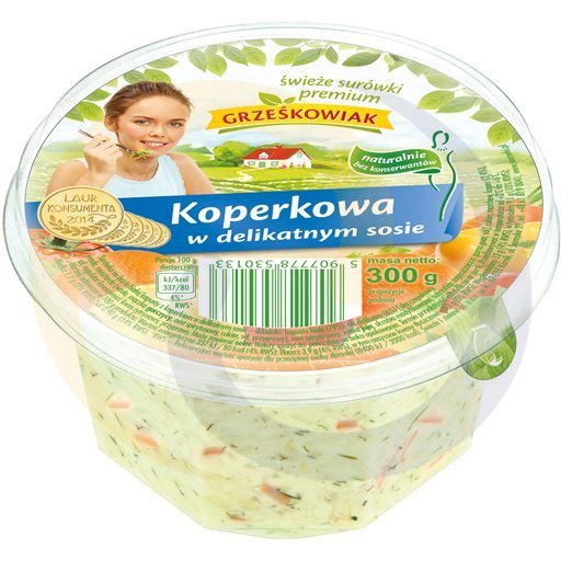 Surówka Koperkowa w delikatnym sosie 300g/6s Grześkowiak (23.4552)