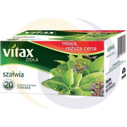 Vitax Herbata zioła Szałwia 20*1,5g/10szt  kod:5900175431706