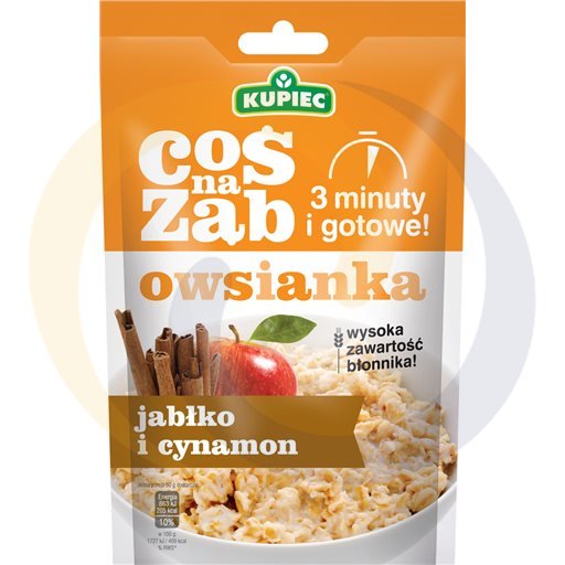 Owsianka jabłkowo-cynamon COŚ NA ZĄB 50g/14szt Kupiec