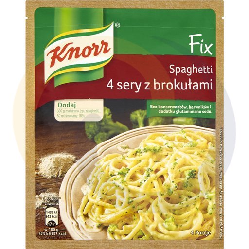 Knorr Fix 4 Sery z Brokulami 43g/20szt  kod:5900300512294