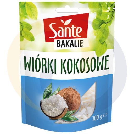 Sante Wiórki kokosowe 100g/12szt  kod:5900617040138