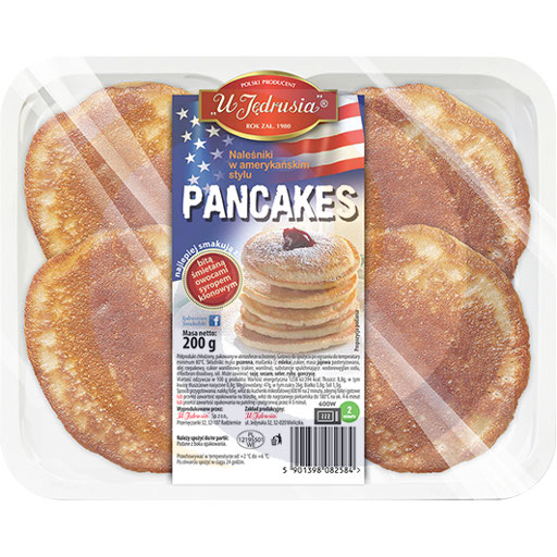 U Jędrusia Pancakes 200g/5szt  kod:5901398082584