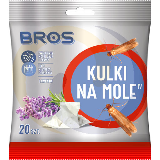 Moth balls 20pcs lavender .Bros