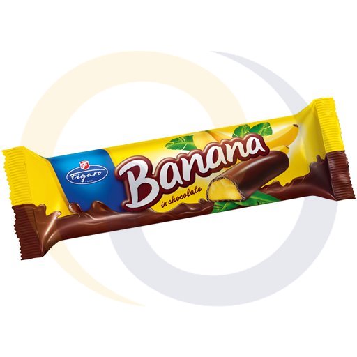 IDC Mleczko bananowe w czekoladzie figaro 25g/35szt  kod:8585000207243