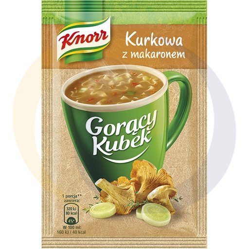 Knorr Zupa GK kurkowa z makaronem 13g/40szt  kod:8712100868528
