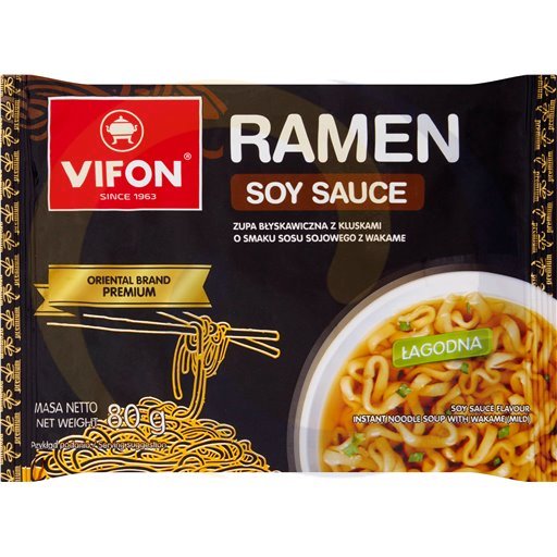 Tan-Viet Zupa Vifon Ramen o sos.soj.z Wakame 80g/20sz  kod:5901882018563