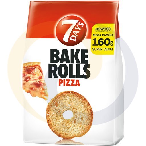 Chipita Bake Rolls pizza 160g/12szt  kod:5201360600304