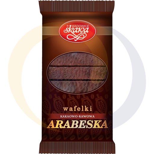 Skawa Wafelki kakaowo-kawowe Arabeska 250g/15szt  kod:5902978008871