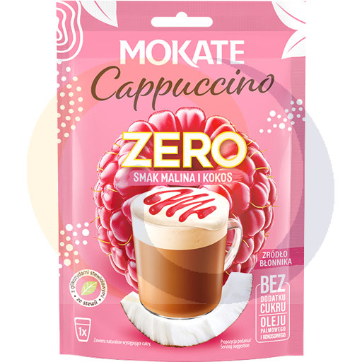 Cappuccino Zero malina i kokos. sasz. 20g/10szt Mokate