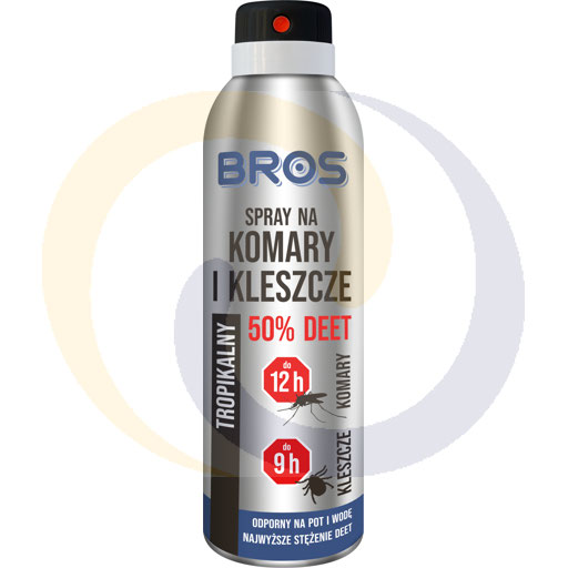 Mosquito and tick spray 50% deet 180ml .Bros