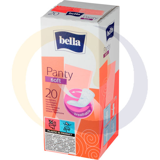 Wkładki higieniczne panty soft a`20 Bella (10.8333)