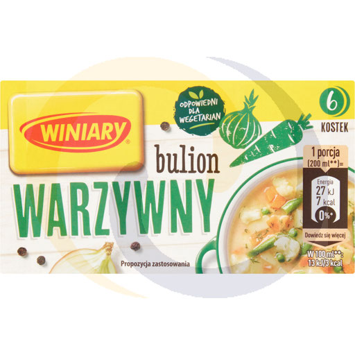 Bulion warzywny 60g/20szt Winiary (72.974)