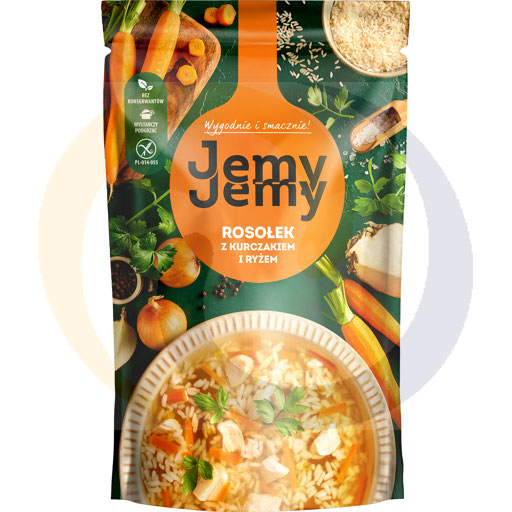 Profi Rosołek z kurczakiem i ryżem 450g/6szt  kod:5901696011903