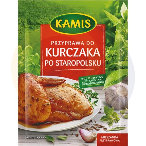 Kamis suchy Przyprawa do kurczaka po staropolsku 25g/22szt Kamis kod:5900084175012