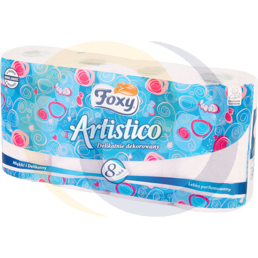 Foxy Papier toaletowy FOXY RÓŻOW A8/7szt FOXY kod:5900935001590