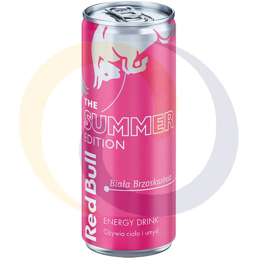 Napój energet. biała brzosk. pusz 250ml/24szt Red Bull