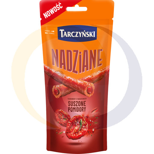 Kabanosy Nadziane suszone pomidory 95g/10szt Tarczyński (73.4937)