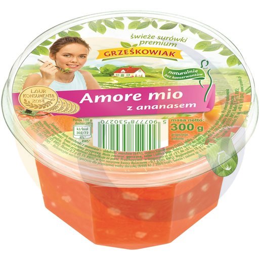 Grześkowiak Amore mio z ananasem 300g  kod:5907778530270