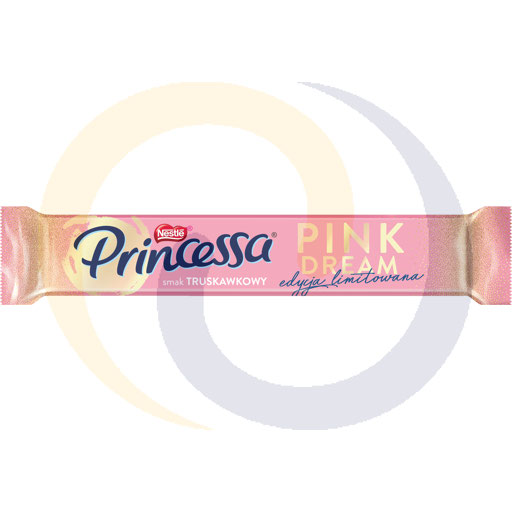 Wafel Princessa Longa Pink truskawkowa 37g/30szt Nestle (69.241)