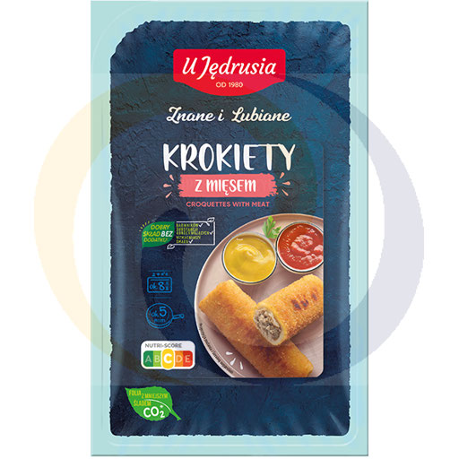 Krokiety z mięsem 400g/6szt U Jędrusia