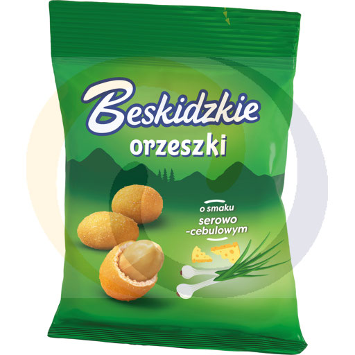 Orzeszki Beskidzkie ser cebula 70g/10szt Aksam