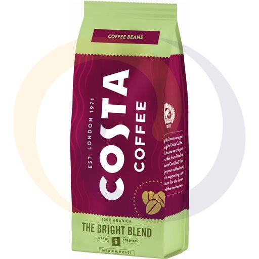 Coca-Cola kawy Kawa ziarnista Costa Coffee bright 200g/8szt Coca-Cola kod:5012547001643