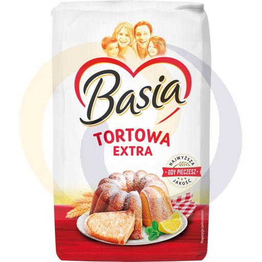 Mąka Basia tortowa extra typ405 1,0kg/10szt Goodmills