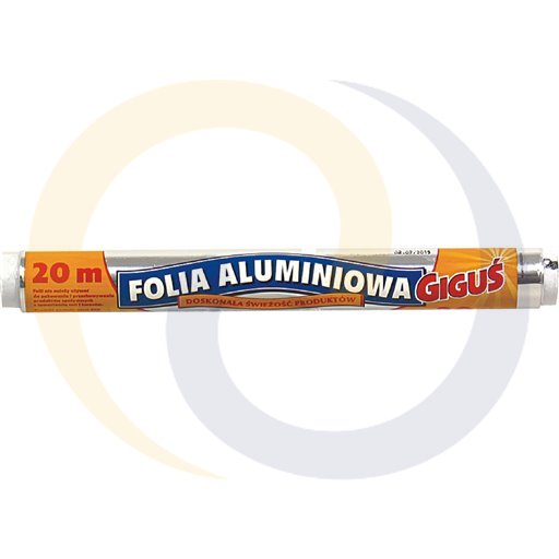 Aluminiumfolie 20 m/30 Stück Giguś