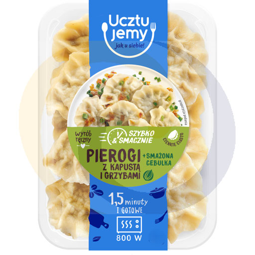 Pierogi z kapustą i grzybami z cebul.300g/6szt Gastronom