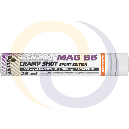 Chela-Mag B6 contraction Shot 25ml ORANGE sport Olimp