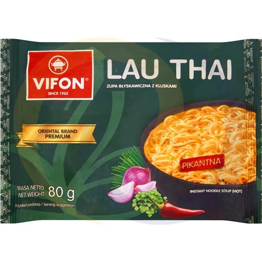 Tan-Viet Zupa Vifon LAU THAI tajska premium 80g/20szt  kod:5901882110304