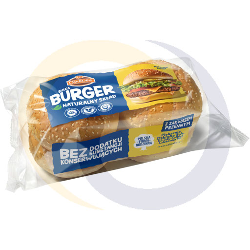 Bułka Burger Naturalny skład 300g/6szt Oskroba (86.6351)