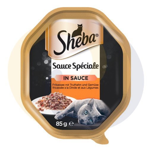 Pokarm Sheba tacka mus drób 85g/22szt Mars