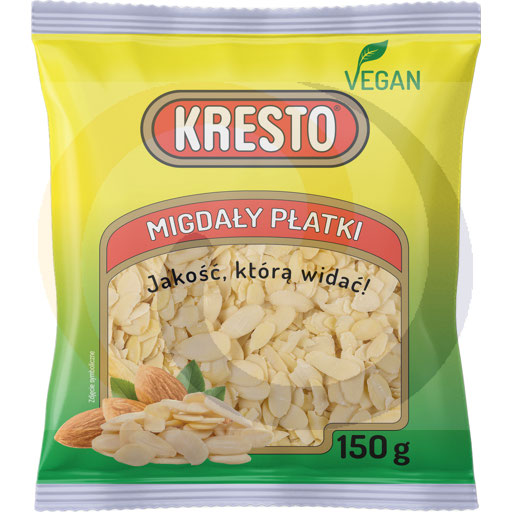 Migdały płatki 150g/12szt Kresto